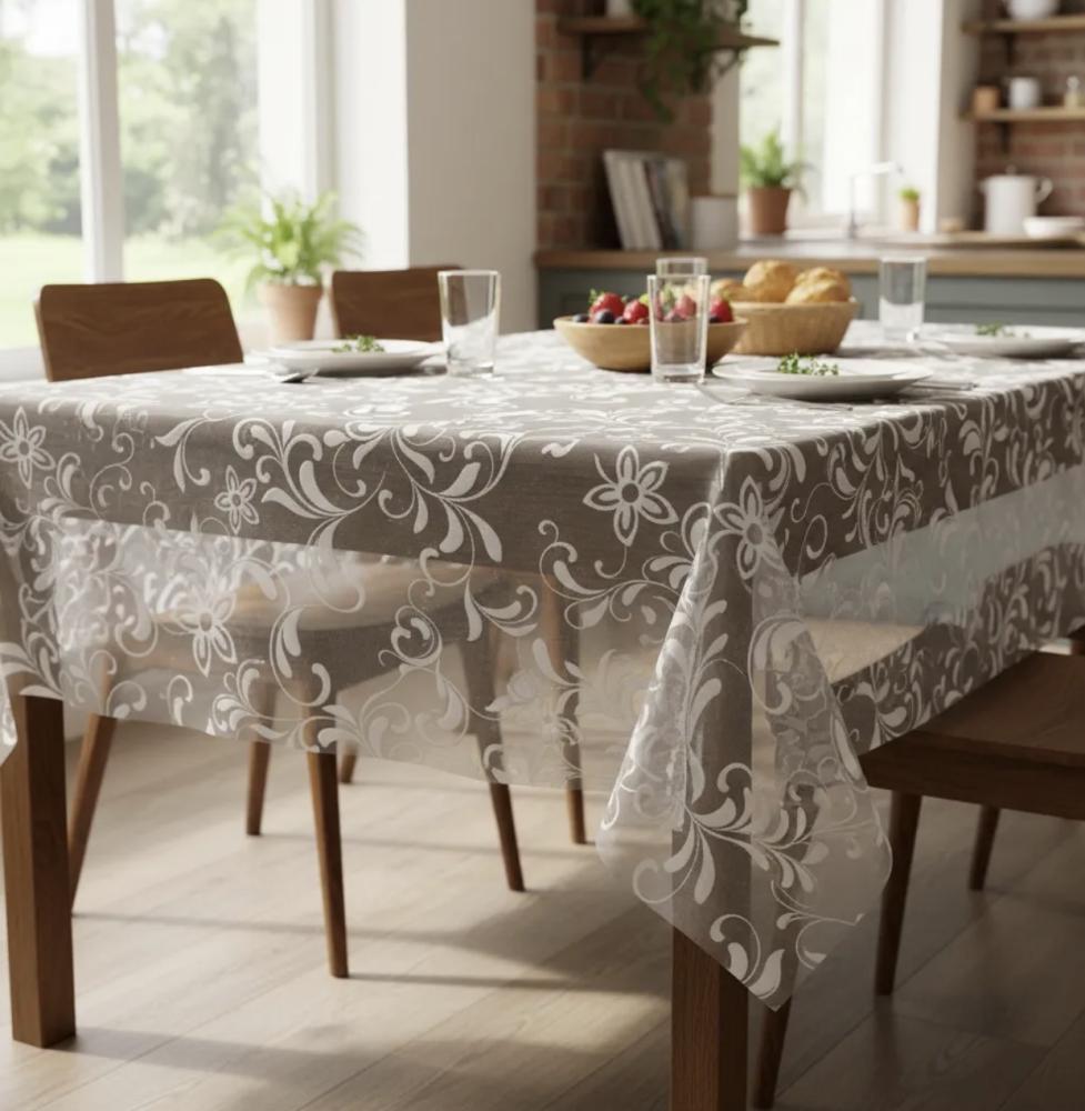 PLÁSTICO TRANSPARENTE ESTAMPADO
