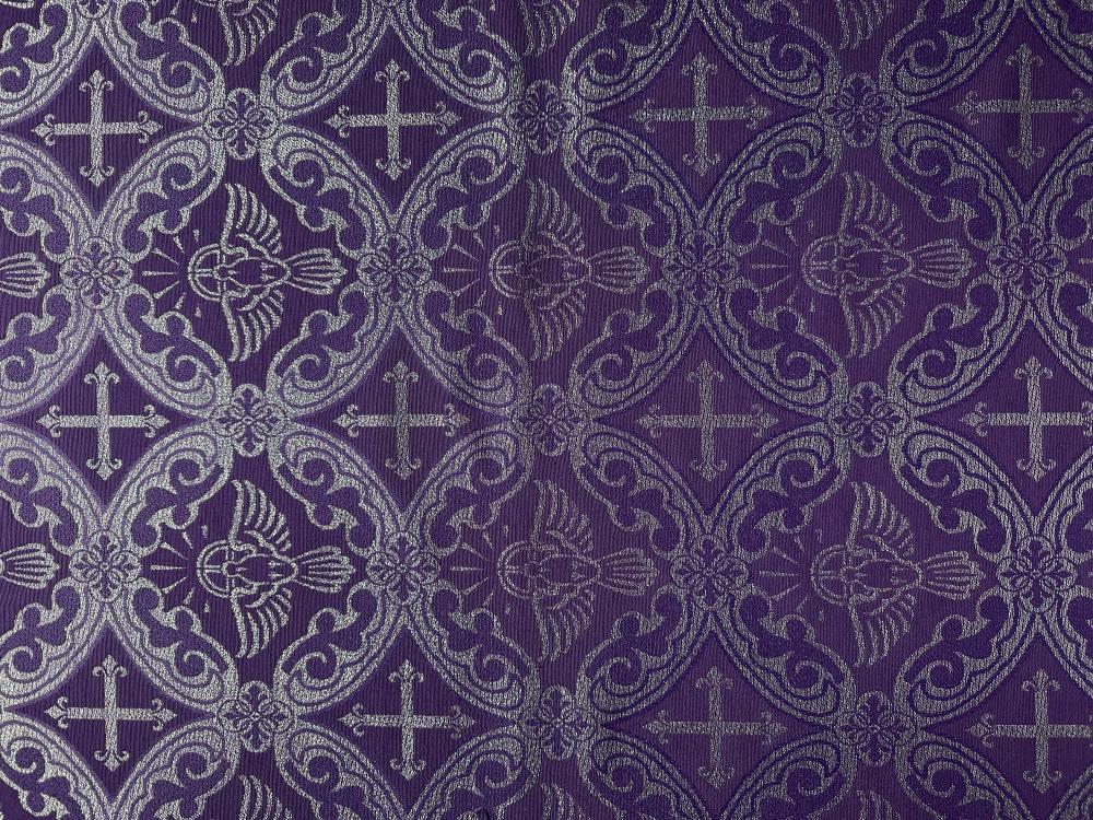 Estampa 11 ROXO C/ PRATA