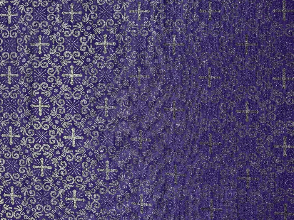 Estampa 12 ROXO C/ PRATA