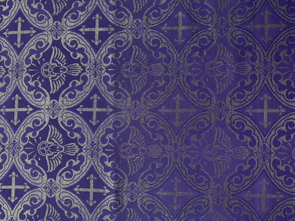 Estampa 13 ROXO C/ DOURADO